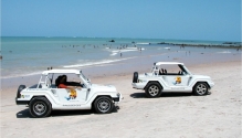 Passeio de buggy pelas praias